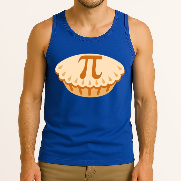 Apple Pie Pi Day Math Symbol Design For Teachers Students Gift Tank Top