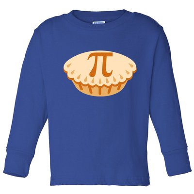 Apple Pie Pi Day Math Symbol Design For Teachers Students Gift Toddler Long Sleeve Shirt