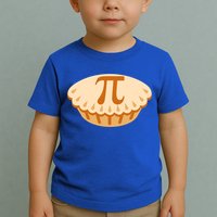 Apple Pie Pi Day Math Symbol Design For Teachers Students Gift Toddler T-Shirt