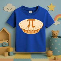 Apple Pie Pi Day Math Symbol Design For Teachers Students Gift Toddler T-Shirt