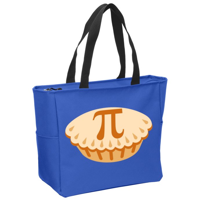Apple Pie Pi Day Math Symbol Design For Teachers Students Gift Zip Tote Bag
