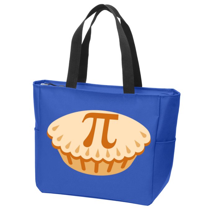 Apple Pie Pi Day Math Symbol Design For Teachers Students Gift Zip Tote Bag