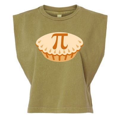 Apple Pie Pi Day Math Symbol Design For Teachers Students Gift Garment-Dyed Women's Muscle Tee