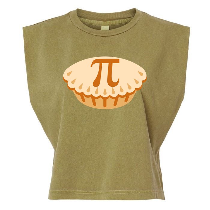 Apple Pie Pi Day Math Symbol Design For Teachers Students Gift Garment-Dyed Women's Muscle Tee
