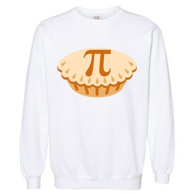 Apple Pie Pi Day Math Symbol Design For Teachers Students Gift Garment-Dyed Sweatshirt