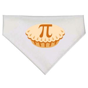 Apple Pie Pi Day Math Symbol Design For Teachers Students Gift USA-Made Doggie Bandana