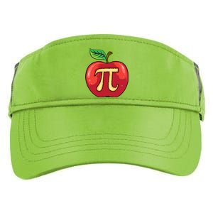 Apple Pie Pi Day Cute Mathematicians Funny Math Gift Cool Gift Adult Drive Performance Visor