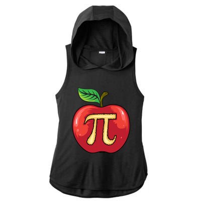 Apple Pie Pi Day Cute Mathematicians Funny Math Gift Cool Gift Ladies PosiCharge Tri-Blend Wicking Draft Hoodie Tank