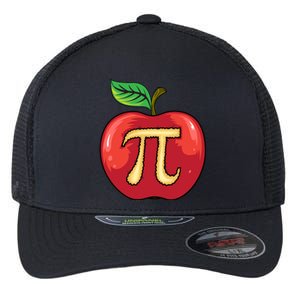 Apple Pie Pi Day Cute Mathematicians Funny Math Gift Cool Gift Flexfit Unipanel Trucker Cap