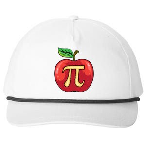 Apple Pie Pi Day Cute Mathematicians Funny Math Gift Cool Gift Snapback Five-Panel Rope Hat