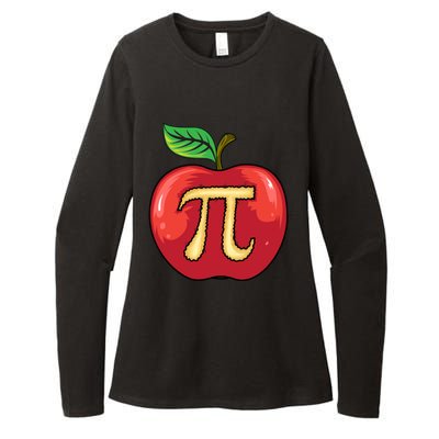 Apple Pie Pi Day Cute Mathematicians Funny Math Gift Cool Gift Womens CVC Long Sleeve Shirt