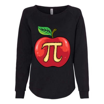 Apple Pie Pi Day Cute Mathematicians Funny Math Gift Cool Gift Womens California Wash Sweatshirt