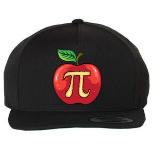 Apple Pie Pi Day Cute Mathematicians Funny Math Gift Cool Gift Wool Snapback Cap