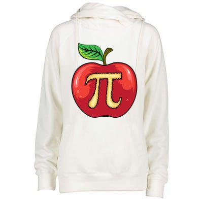 Apple Pie Pi Day Cute Mathematicians Funny Math Gift Cool Gift Womens Funnel Neck Pullover Hood