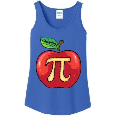 Apple Pie Pi Day Cute Mathematicians Funny Math Gift Cool Gift Ladies Essential Tank