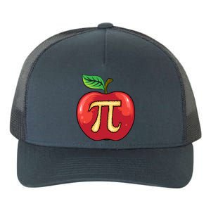 Apple Pie Pi Day Cute Mathematicians Funny Math Gift Cool Gift Yupoong Adult 5-Panel Trucker Hat