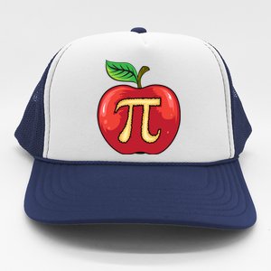 Apple Pie Pi Day Cute Mathematicians Funny Math Gift Cool Gift Trucker Hat