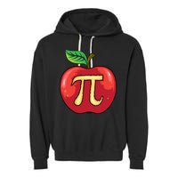 Apple Pie Pi Day Cute Mathematicians Funny Math Gift Garment-Dyed Fleece Hoodie