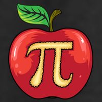 Apple Pie Pi Day Cute Mathematicians Funny Math Gift Garment-Dyed Fleece Hoodie