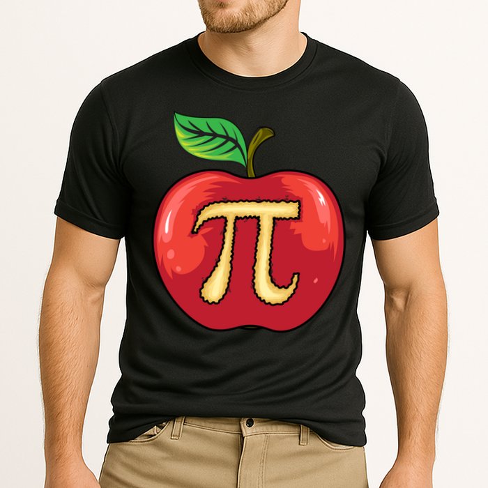 Apple Pie Pi Day Cute Mathematicians Funny Math Gift Performance Shirt