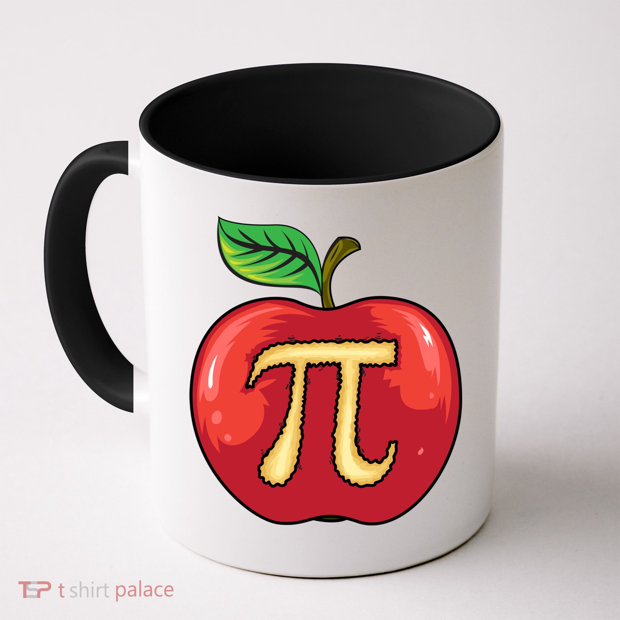 Apple Pie Pi Day Cute Mathematicians Funny Math Gift Mug