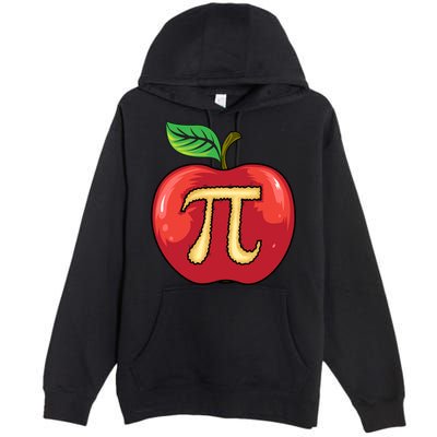 Apple Pie Pi Day Cute Mathematicians Funny Math Gift Premium Pullover Hoodie