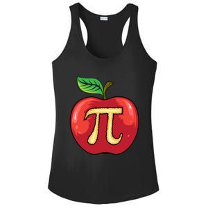 Apple Pie Pi Day Cute Mathematicians Funny Math Gift Ladies PosiCharge Competitor Racerback Tank