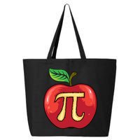 Apple Pie Pi Day Cute Mathematicians Funny Math Gift 25L Jumbo Tote