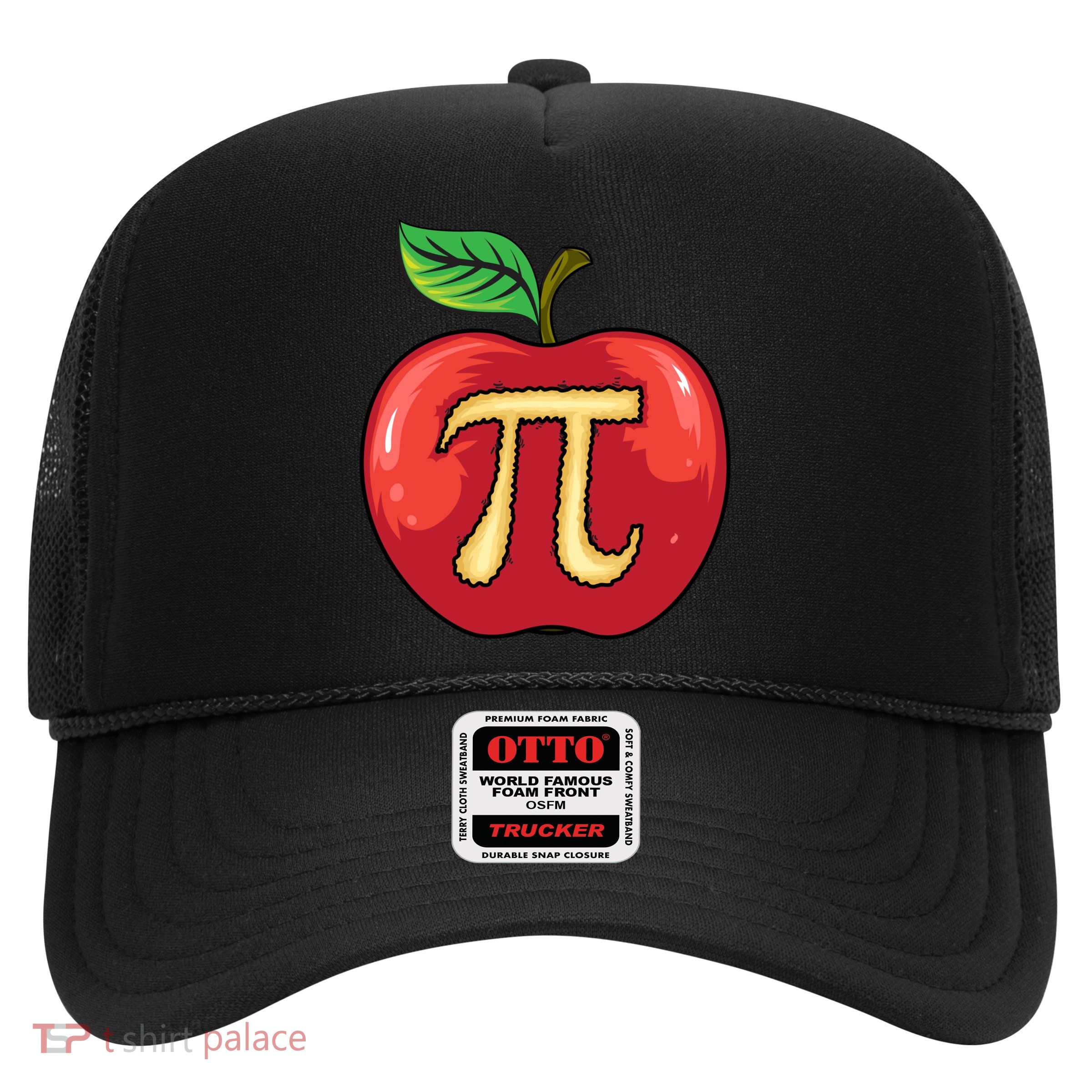 Apple Pie Pi Day Cute Mathematicians Funny Math Gift Trucker Hat