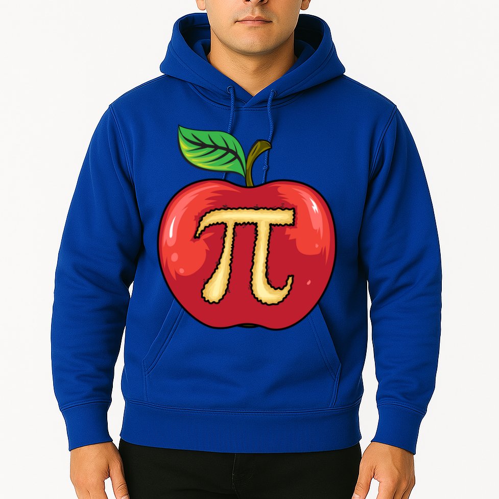 Apple Pie Pi Day Cute Mathematicians Funny Math Gift Hoodie