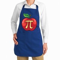 Apple Pie Pi Day Cute Mathematicians Funny Math Gift Apron