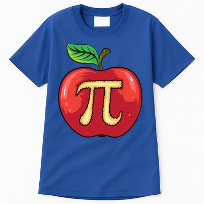Apple Pie Pi Day Cute Mathematicians Funny Math Gift Tall T-Shirt
