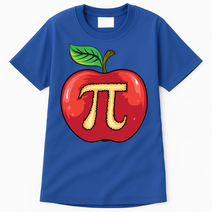 Apple Pie Pi Day Cute Mathematicians Funny Math Gift Tall T-Shirt