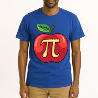 Apple Pie Pi Day Cute Mathematicians Funny Math Gift Tall T-Shirt