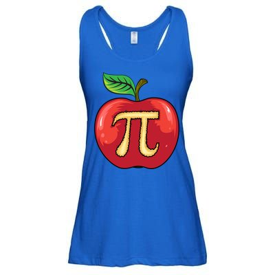 Apple Pie Pi Day Cute Mathematicians Funny Math Gift Ladies Essential Flowy Tank