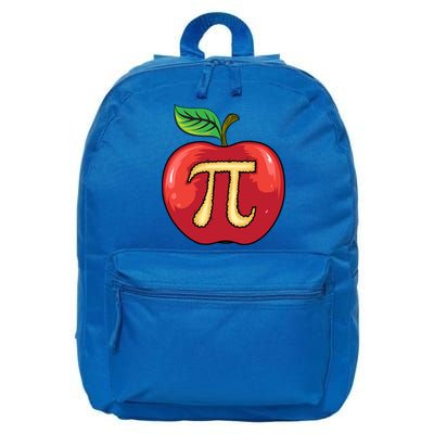 Apple Pie Pi Day Cute Mathematicians Funny Math Gift 16 in Basic Backpack