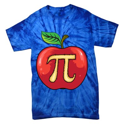 Apple Pie Pi Day Cute Mathematicians Funny Math Gift Tie-Dye T-Shirt