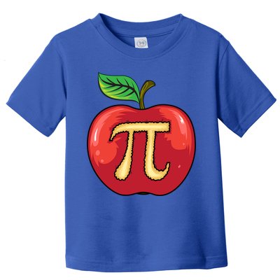 Apple Pie Pi Day Cute Mathematicians Funny Math Gift Toddler T-Shirt