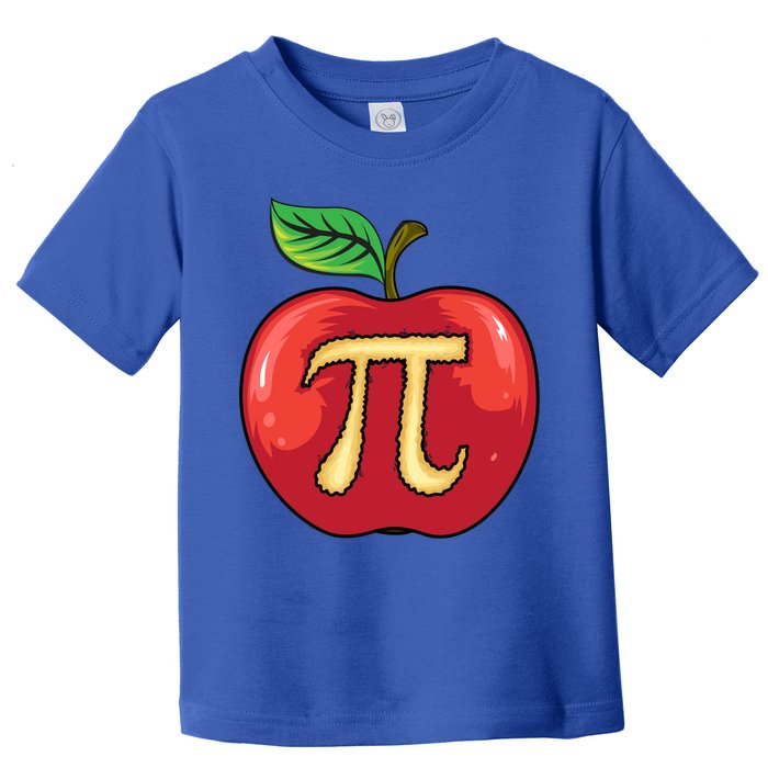 Apple Pie Pi Day Cute Mathematicians Funny Math Gift Toddler T-Shirt