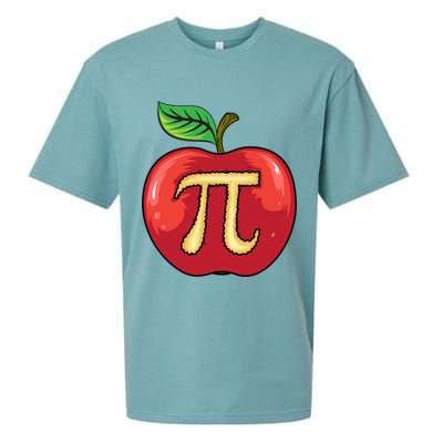 Apple Pie Pi Day Cute Mathematicians Funny Math Gift Sueded Cloud Jersey T-Shirt