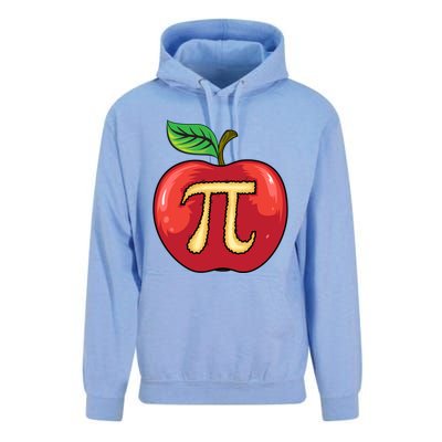 Apple Pie Pi Day Cute Mathematicians Funny Math Gift Unisex Surf Hoodie