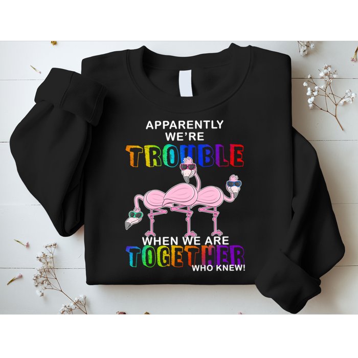 Apparently We're Trouble When We Are Together Sweatshirt