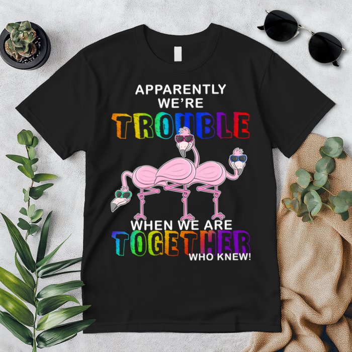 Apparently We're Trouble When We Are Together Premium T-Shirt