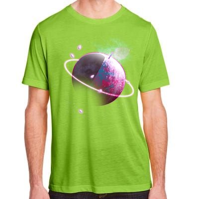 Apple Nebula Space Planet Adult ChromaSoft Performance T-Shirt