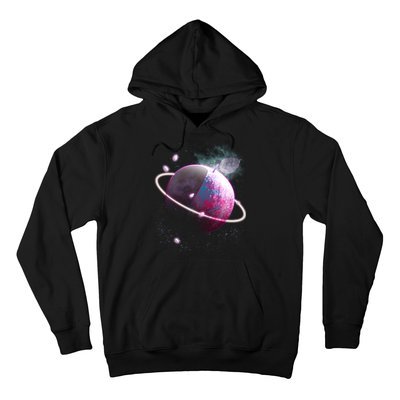 Apple Nebula Space Planet Hoodie