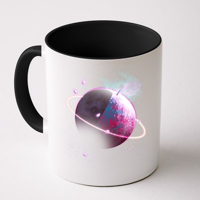 Apple Nebula Space Planet Mug