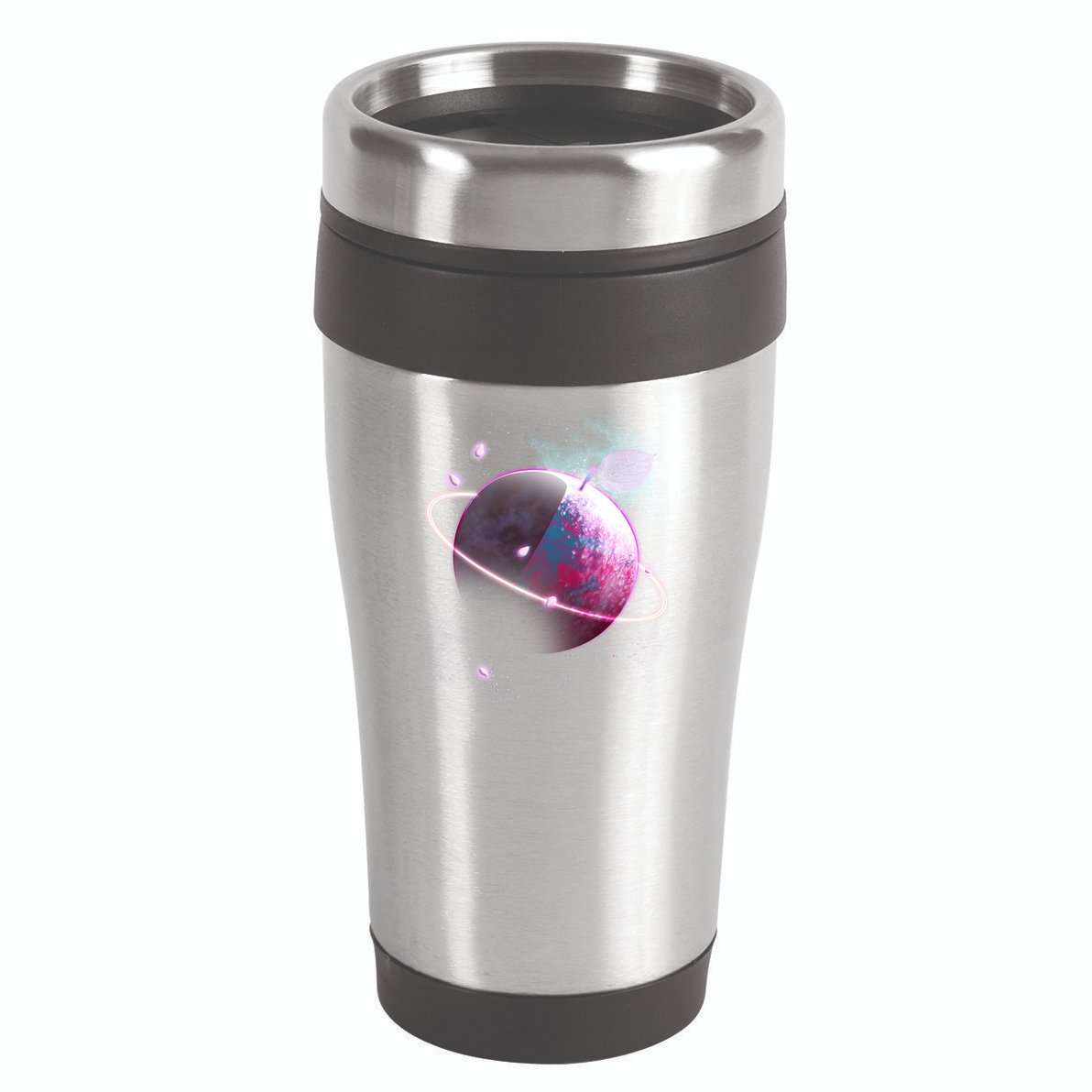 Apple Nebula Space Planet 16oz Travel Tumbler