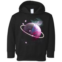 Apple Nebula Space Planet Toddler Hoodie