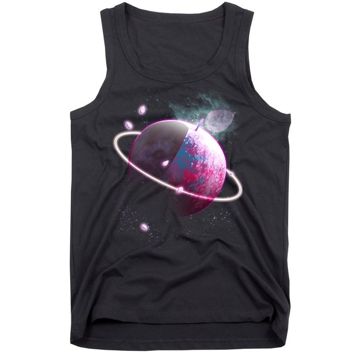 Apple Nebula Space Planet Tank Top