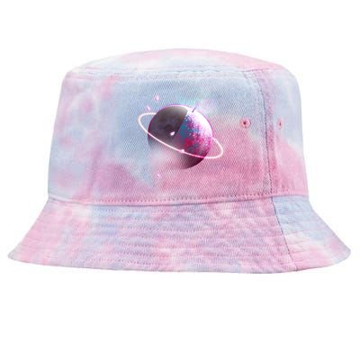 Apple Nebula Space Planet Tie-Dyed Bucket Hat